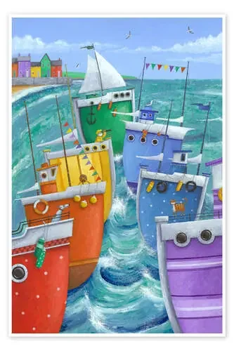 Rainbow Flotilla de Peter Adderley MGL Licensing