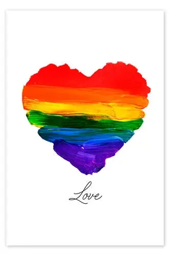 rainbow heart Editors Choice