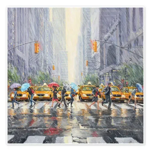 Rainy Day in New York de Paul Simmons