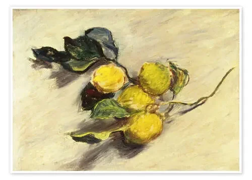 Rama de limones de Claude Monet akg-images