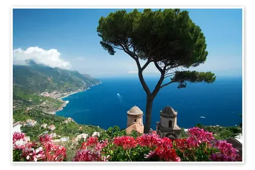 Ravello en la Costa Amalfitana, Italia de Mayday74