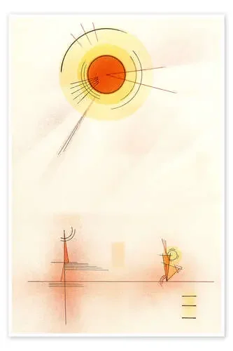 Rayos de Wassily Kandinsky ARTOTHEK