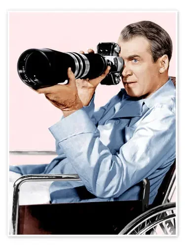 REAR WINDOW, James Stewart, 1954 Everett Collection