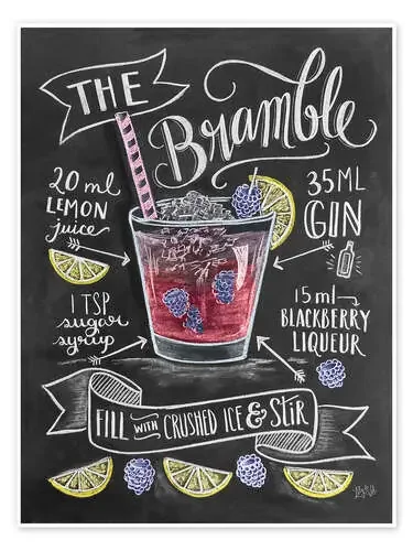 Receta de bramble (inglés) de Lily & Val MGL Licensing