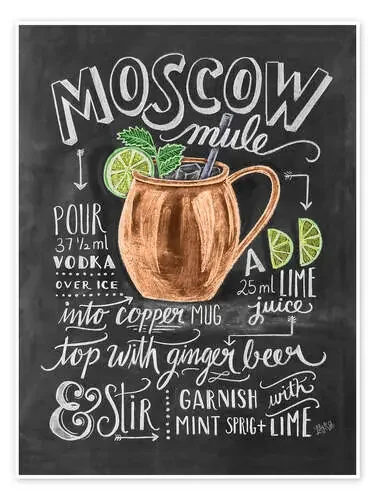 Receta mula de Moscú (inglés) de Lily & Val MGL Licensing