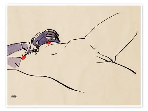 Reclining Nude de Pieter Hogenbirk