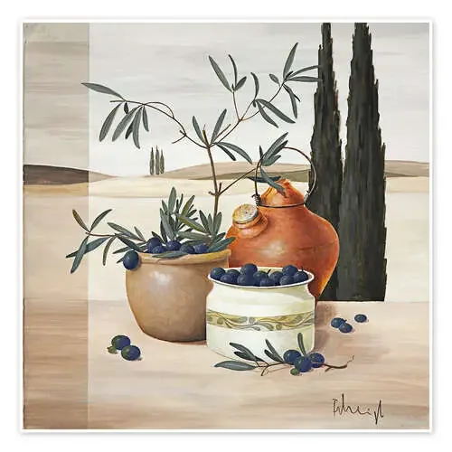 Recogida de la aceituna de Franz Heigl Advocate Art