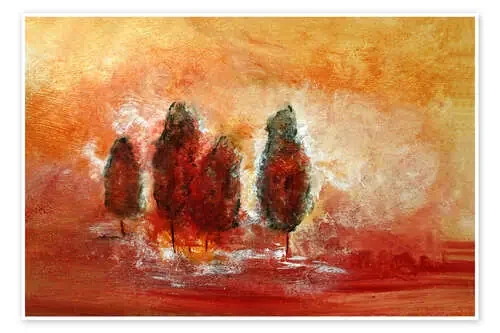 red Landscape de Tina Melz