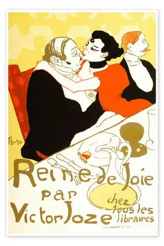 Reine de Joie par Victor Joze de Henri de Toulouse-Lautrec Master Collection