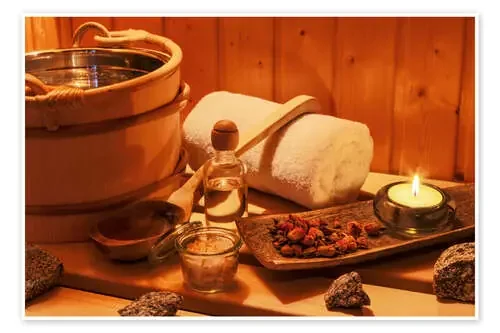 Relaxing at the sauna Editors Choice