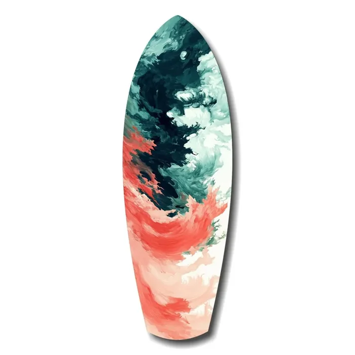 Relentless Waves Glass Wall Art – 12 » X 35 «