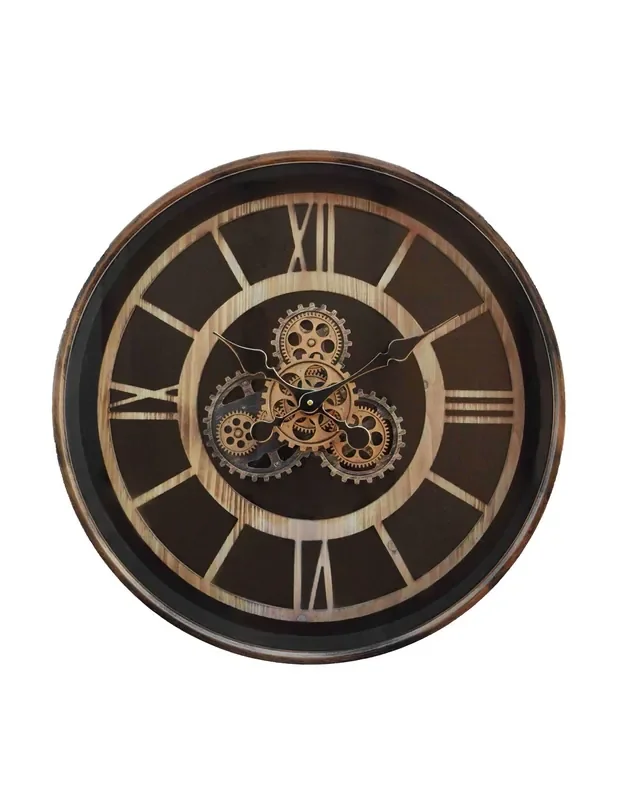 Reloj con Engranajes Vistos Móviles