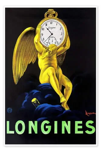 Relojes longinus de Leonetto Cappiello ARTOTHEK