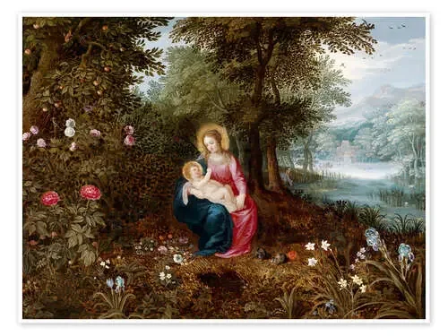 Rest on the run de Jan Brueghel d.J. Master Collection