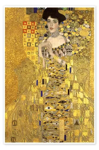 Retrato Adele Bloch-Bauer (detalle) II de Gustav Klimt Master Collection