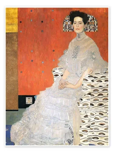 Retrato de Fritza Riedler de Gustav Klimt Master Collection