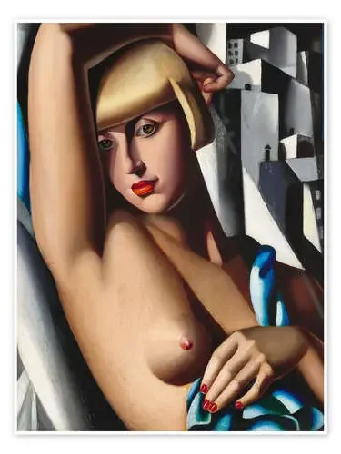 Retrato de Suzy Solidor de Tamara de Lempicka