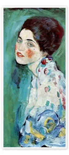 Retrato de una dama de Gustav Klimt Master Collection