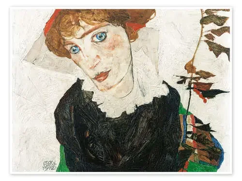 Retrato de Wally Neuzil de Egon Schiele Master Collection