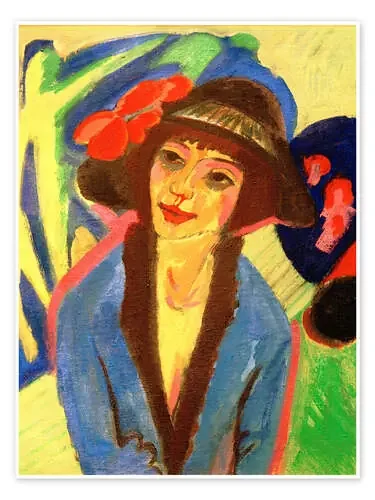 Retrato gerda de Ernst Ludwig Kirchner akg-images