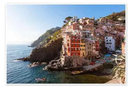 Riomaggiore sunset, Cinque Terre, Italy de Matteo Colombo
