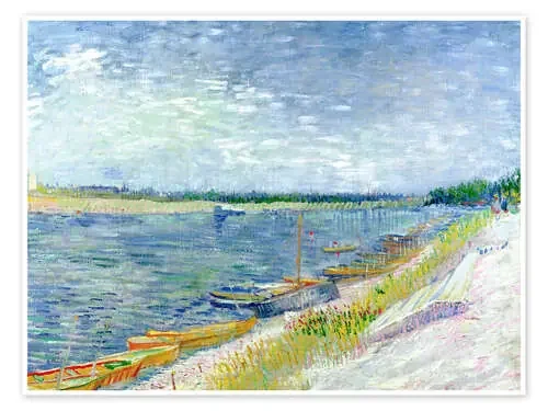 Rivera con barquitas de Vincent van Gogh Bridgeman Images