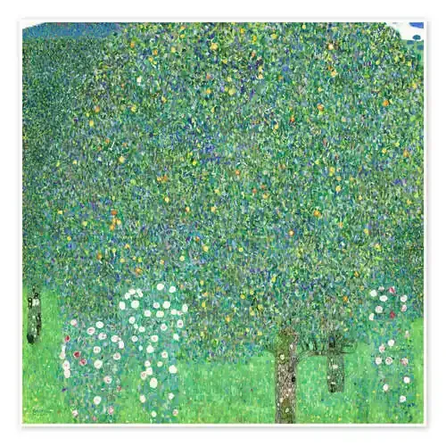 Rosal debajo del árbol de Gustav Klimt Master Collection