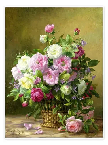 Rosas maravillosas de Albert Williams Bridgeman Images