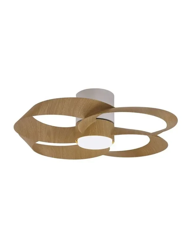 Rose Ventilador Mantra Blanco Madera