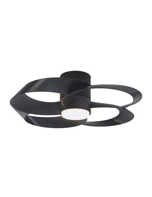 Rose Ventilador Mantra Negro