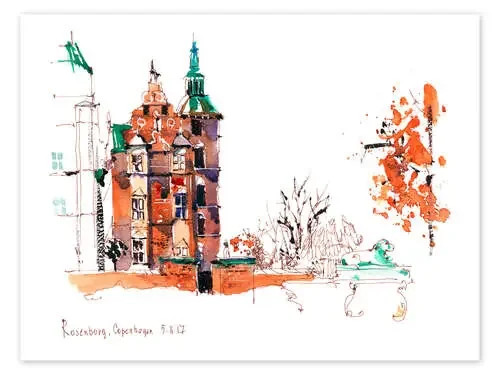 Rosenborg Castle Copenhagen de Anastasia Mamoshina