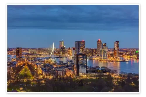 Rotterdam Skyline de Michael Valjak