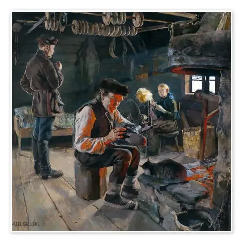 Rustic Life de Akseli Gallen-Kallela Master Collection