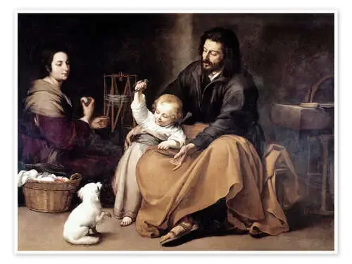 Sagrada Familia del pajarito de Bartolomé Esteban Murillo Master Collection