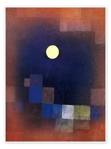 Salida de la Luna de Paul Klee Bridgeman Images