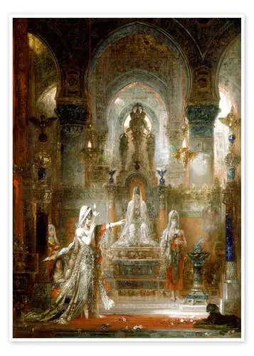 Salomé bailando delante de Herodes de Gustave Moreau Master Collection