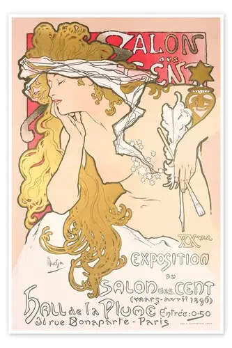 Salon des Cents de Alfons Mucha akg-images