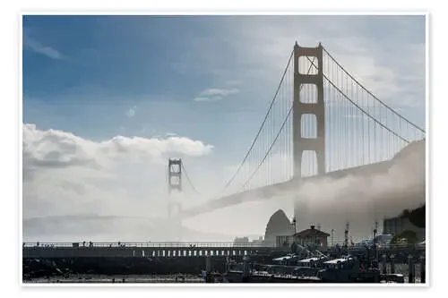 San Francisco – Fog at Golden Gate Bridge de Markus Kapferer