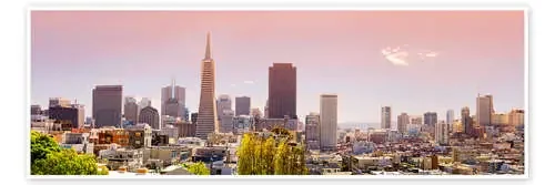 San Francisco Skyline Red de Michael Rucker