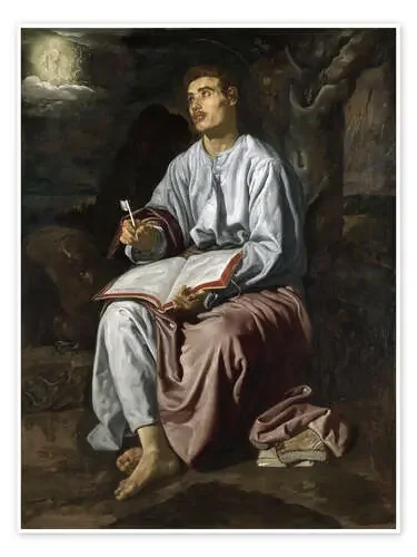 San Juan en Patmos de Diego Rodriguez de Silva y Velázquez Master Collection