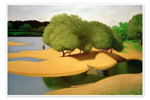 Sandbanks on the Loire de Félix Édouard Vallotton akg-images