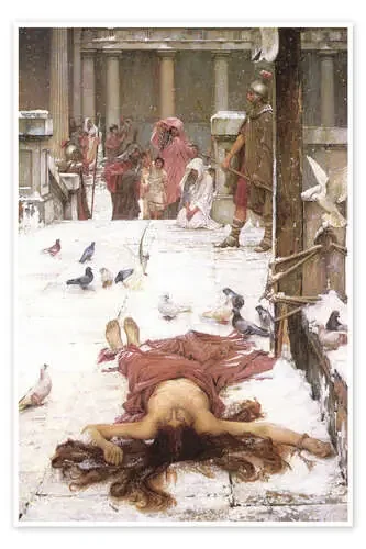 Santa Eulalia de John William Waterhouse Master Collection