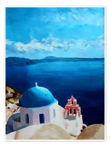 Santorini – View from Oia de M. Bleichner