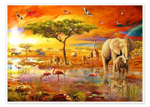 Savanna Pool de Adrian Chesterman MGL Licensing