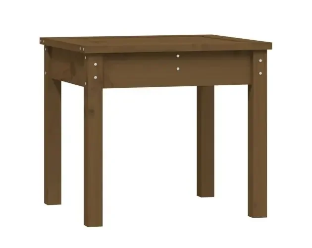 Scelto Dai Clienti vidaXL banco de jardín madera maciza pino marrón miel 50x44x45 cm | Brico Depôt