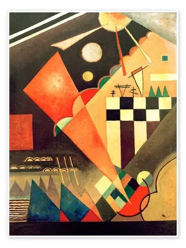 Scharf Quiet Rosa de Wassily Kandinsky akg-images