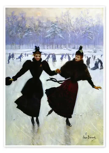 Schlittschuhläuferinnen. de Jean Beraud ARTOTHEK