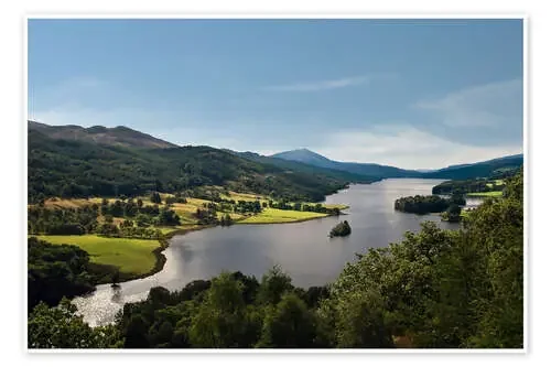 Scotland – Queen‘s View at Loch Tummel de Reiner Würz