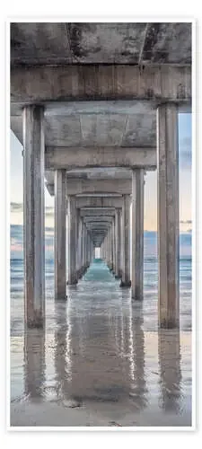 Scripps Pier en La Jolla de Rob Tilley Danita Delimont