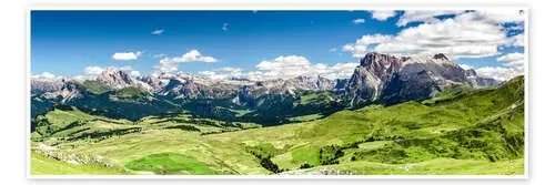 Seiser Alm panoramic view, South Tyrol de Sascha Kilmer